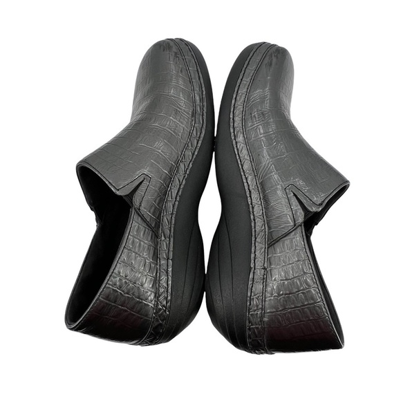 Timberland Pewter Professional Anti Fatigue Slip On Clogs Size 8.5 Women’s - Picture 5 of 9